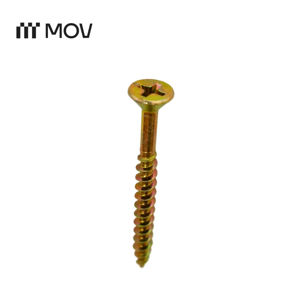 Parafuso 4,0x50mm Chipboard Chata Philips Bicromatizado 500 un